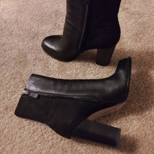 Leather and Suede Boots 7